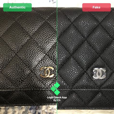 chanel woc real vs fake|authentic chanel counterfeit.